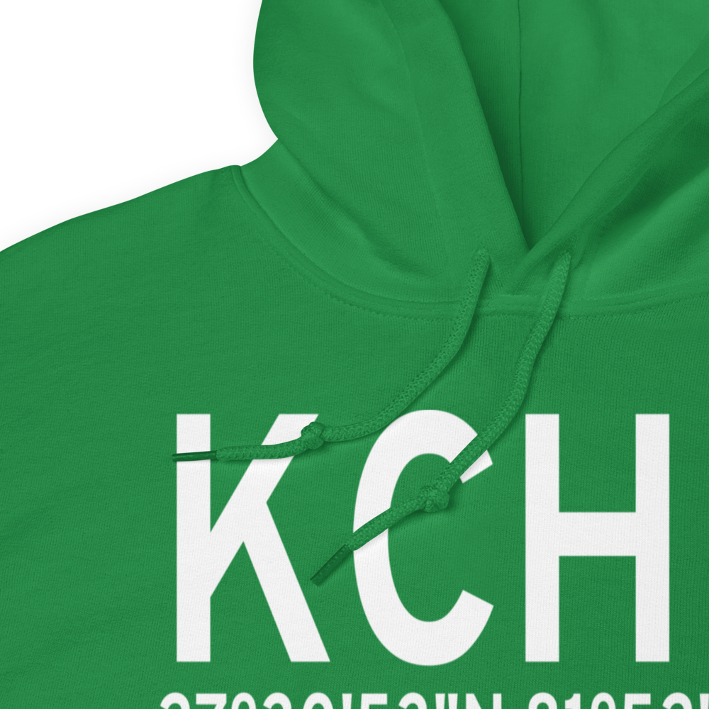 Wauchula Municipal Airport (KCHN) ICAO Hoodie Sweatshirt 