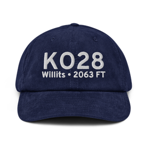 Ells Field Willits Municipal Airport (KO28) ICAO Hat