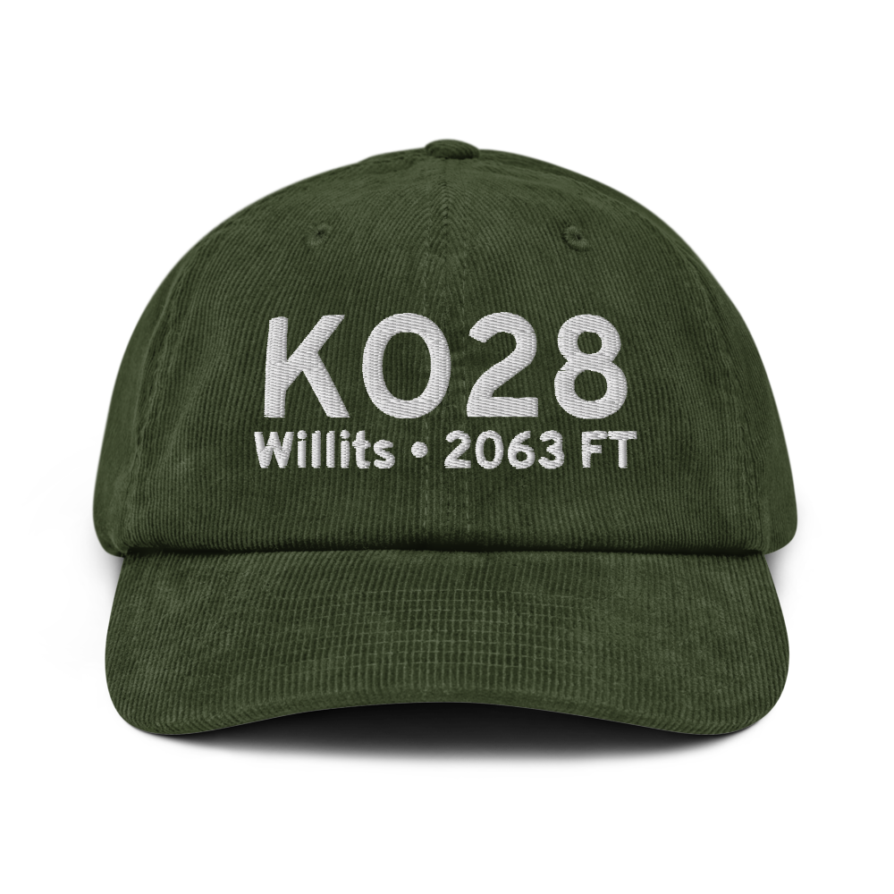 Ells Field Willits Municipal Airport (KO28) ICAO Hat 