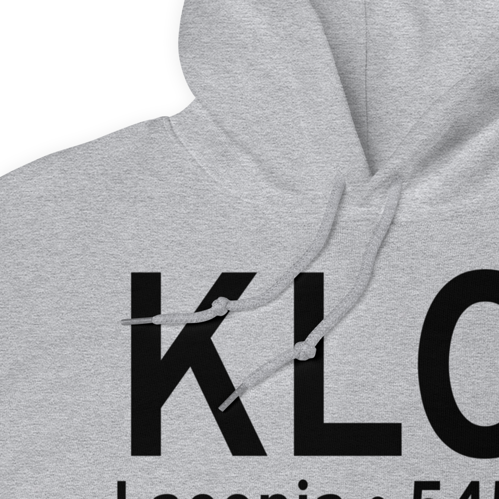 Laconia Municipal Airport (KLCI) ICAO Hoodie Sweatshirt 