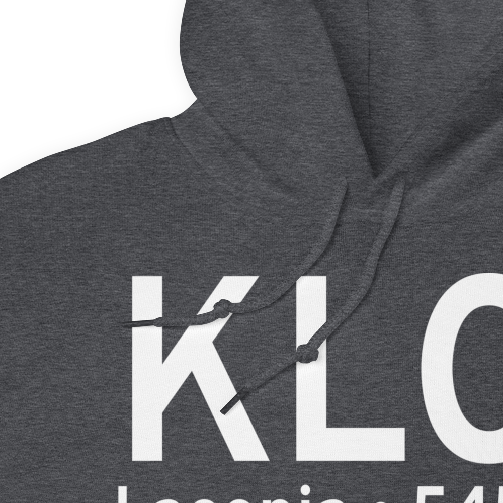 Laconia Municipal Airport (KLCI) ICAO Hoodie Sweatshirt 