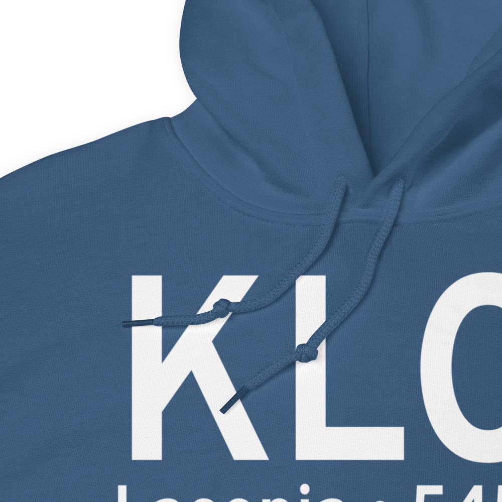 Laconia Municipal Airport (KLCI) ICAO Hoodie Sweatshirt 