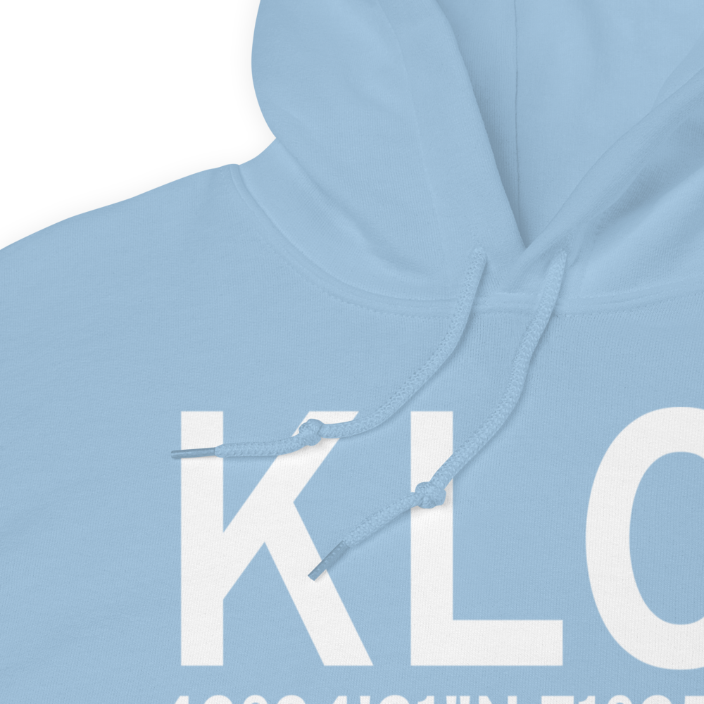 Laconia Municipal Airport (KLCI) ICAO Hoodie Sweatshirt 