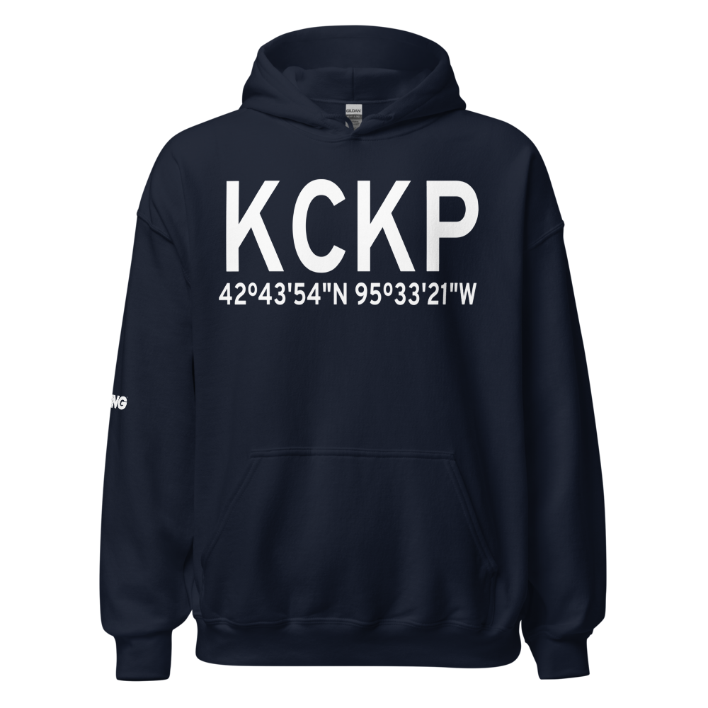 Cherokee County Regional Airport (KCKP) ICAO Hoodie Sweatshirt 