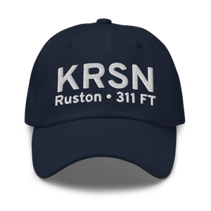 Ruston Regional Airport (KRSN) ICAO Hat