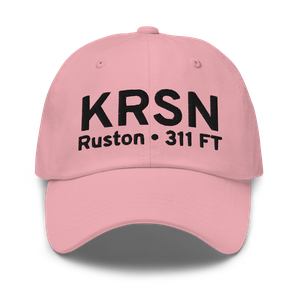 Ruston Regional Airport (KRSN) ICAO Hat