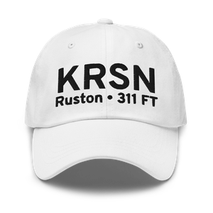 Ruston Regional Airport (KRSN) ICAO Hat