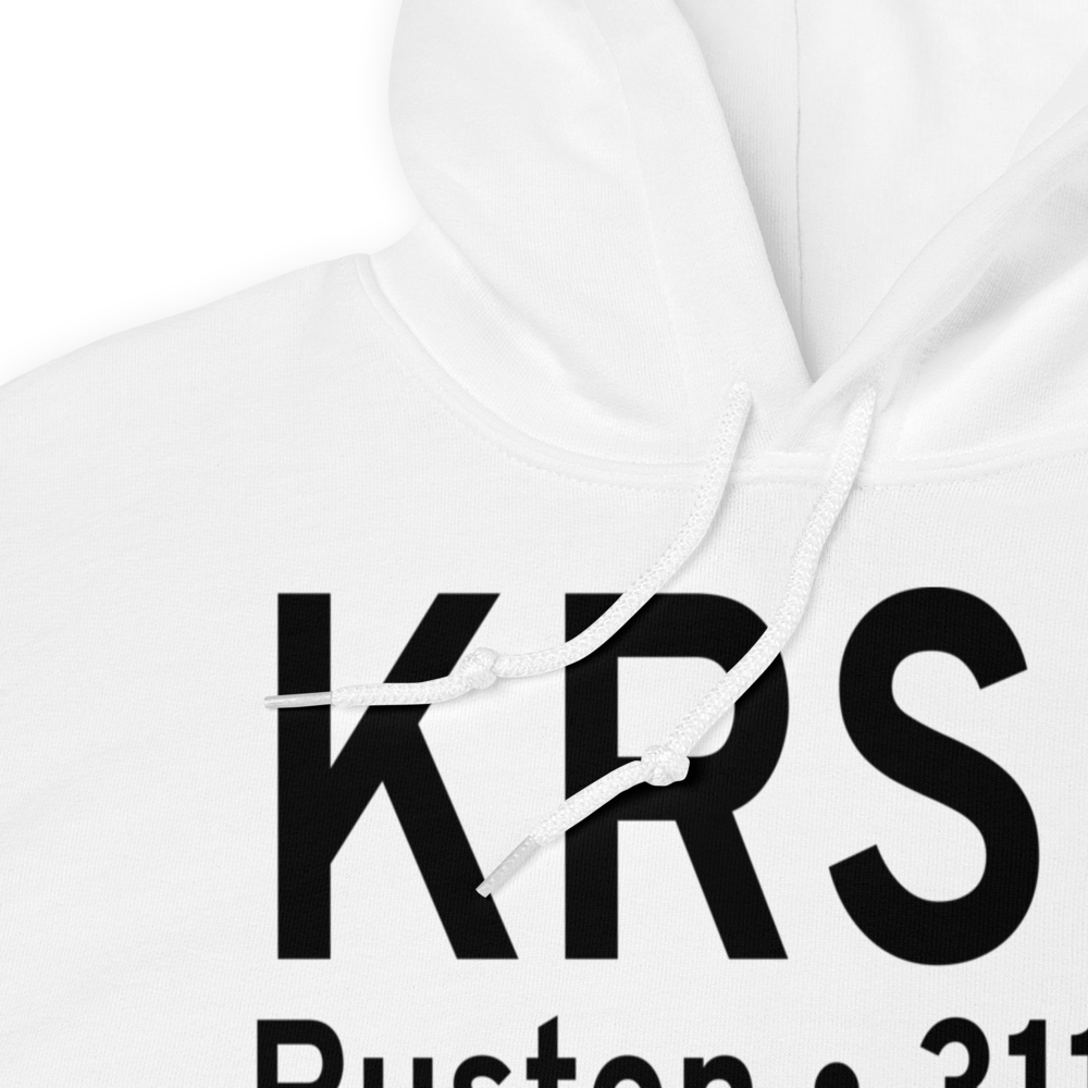 Ruston Regional Airport (KRSN) ICAO Hoodie Sweatshirt 