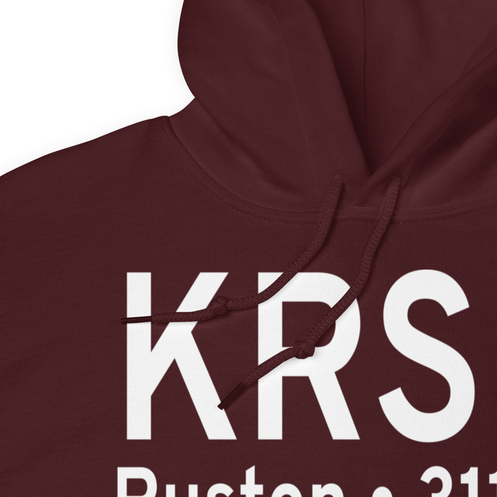 Ruston Regional Airport (KRSN) ICAO Hoodie Sweatshirt 