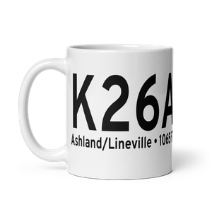 Ashland/Lineville Airport (K26A) ICAO Mug