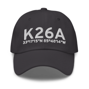 Ashland/Lineville Airport (K26A) ICAO Hat