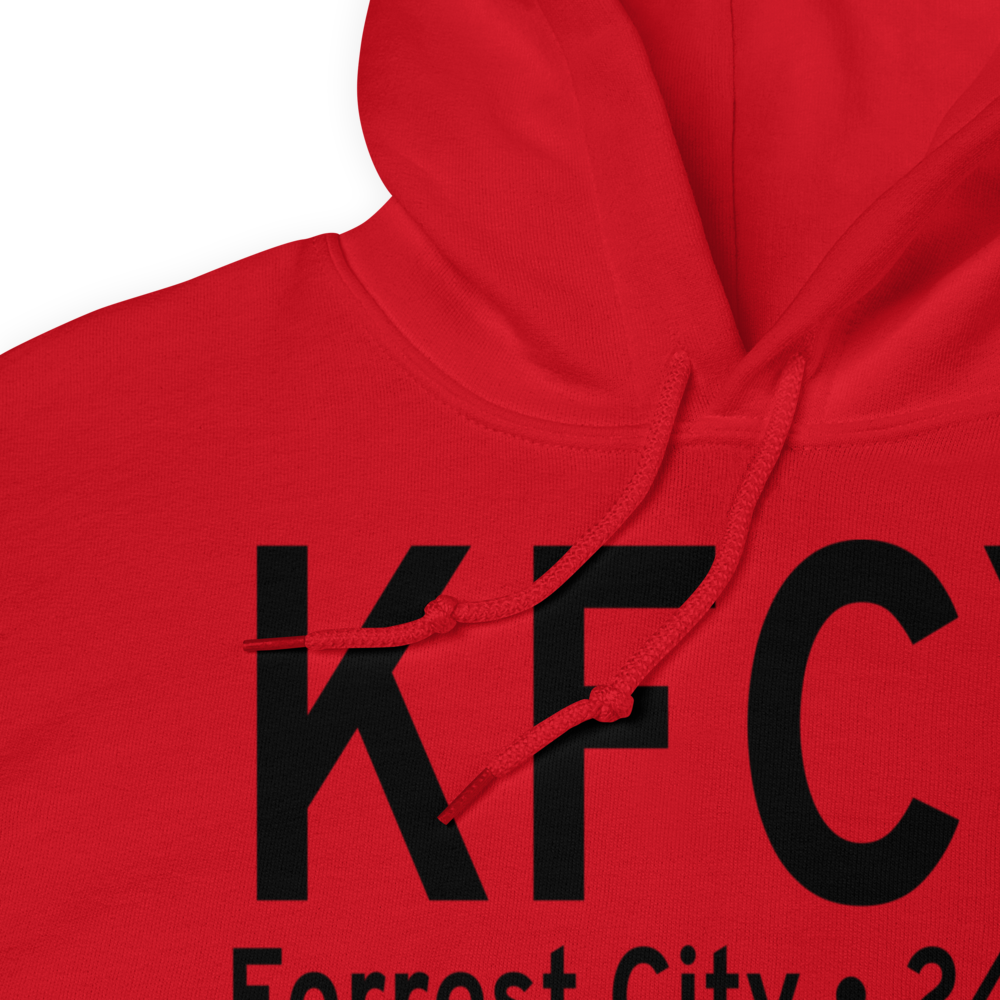 Forrest City Municipal Airport (KFCY) ICAO Hoodie Sweatshirt 