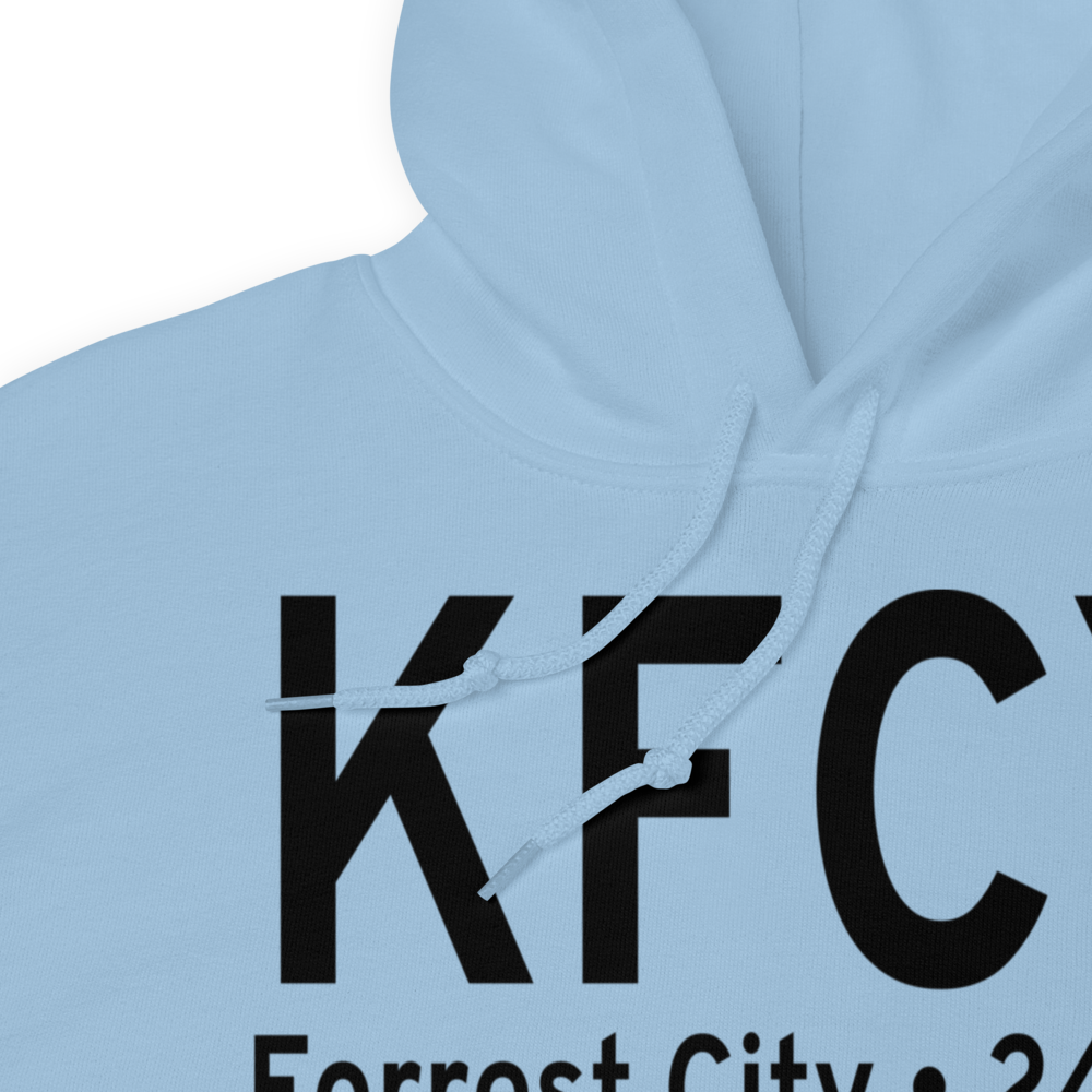 Forrest City Municipal Airport (KFCY) ICAO Hoodie Sweatshirt 