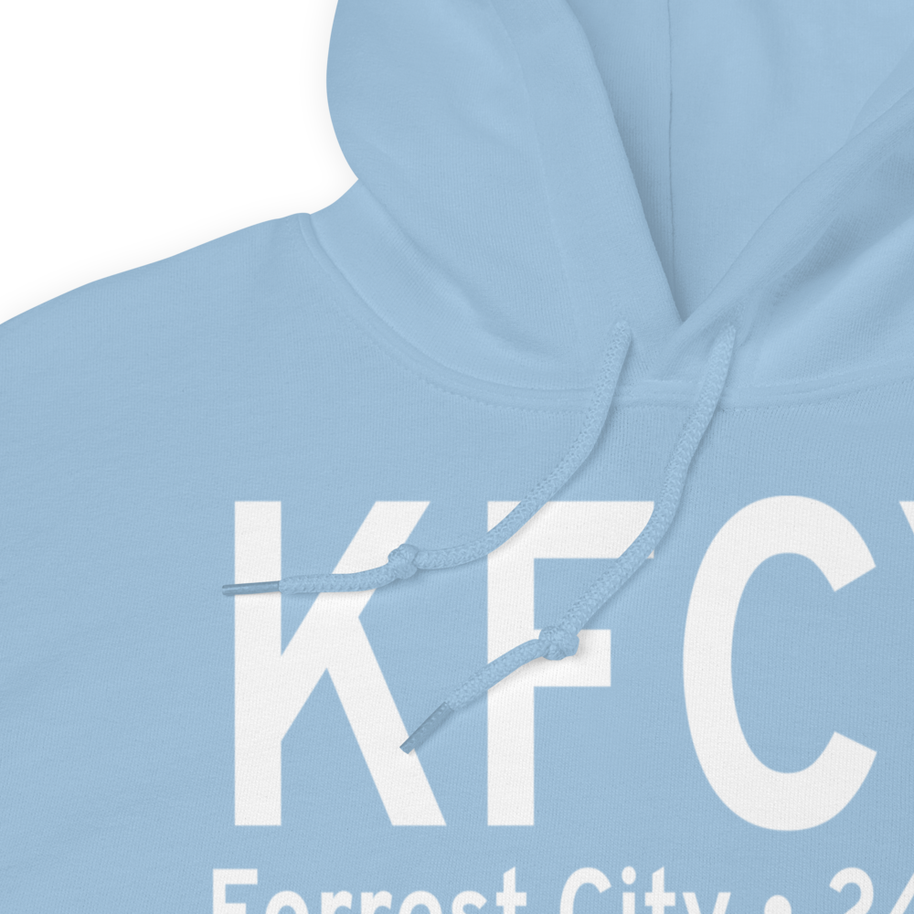 Forrest City Municipal Airport (KFCY) ICAO Hoodie Sweatshirt 
