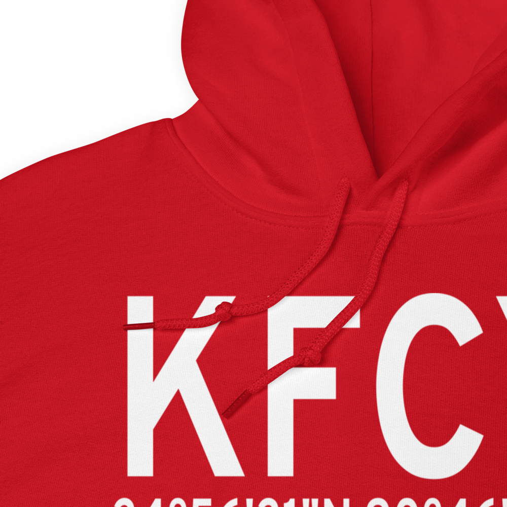 Forrest City Municipal Airport (KFCY) ICAO Hoodie Sweatshirt 