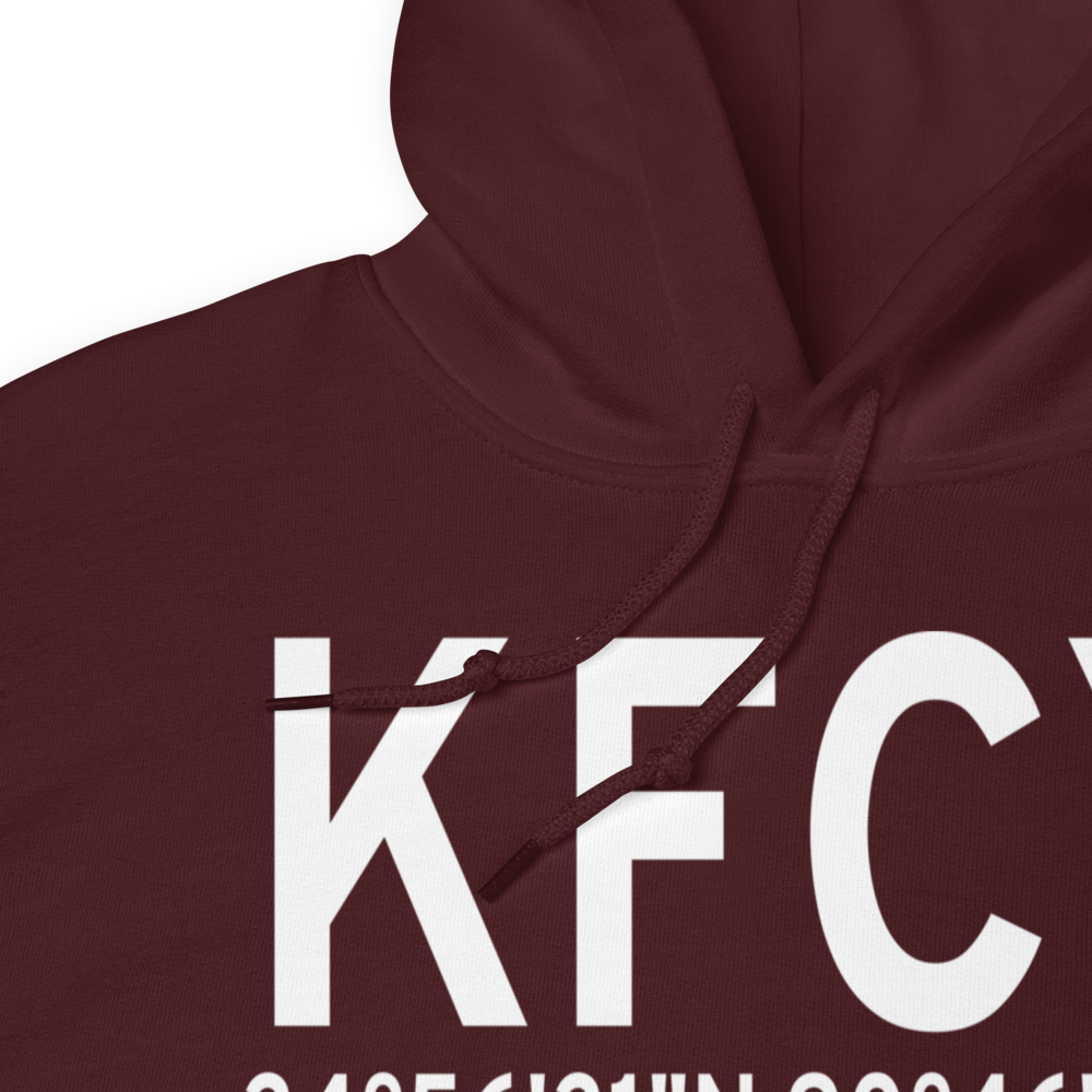 Forrest City Municipal Airport (KFCY) ICAO Hoodie Sweatshirt 