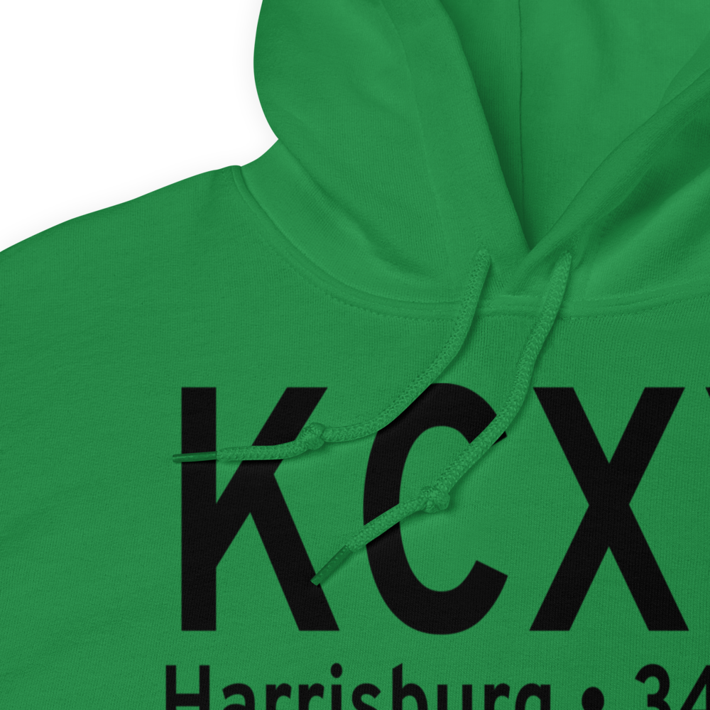 Capital City Airport (KCXY) ICAO Hoodie Sweatshirt 