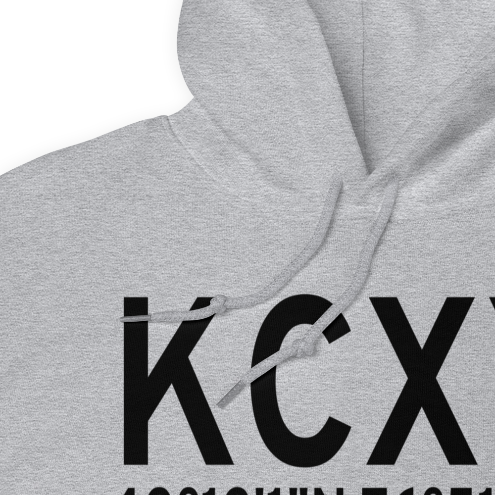 Capital City Airport (KCXY) ICAO Hoodie Sweatshirt 