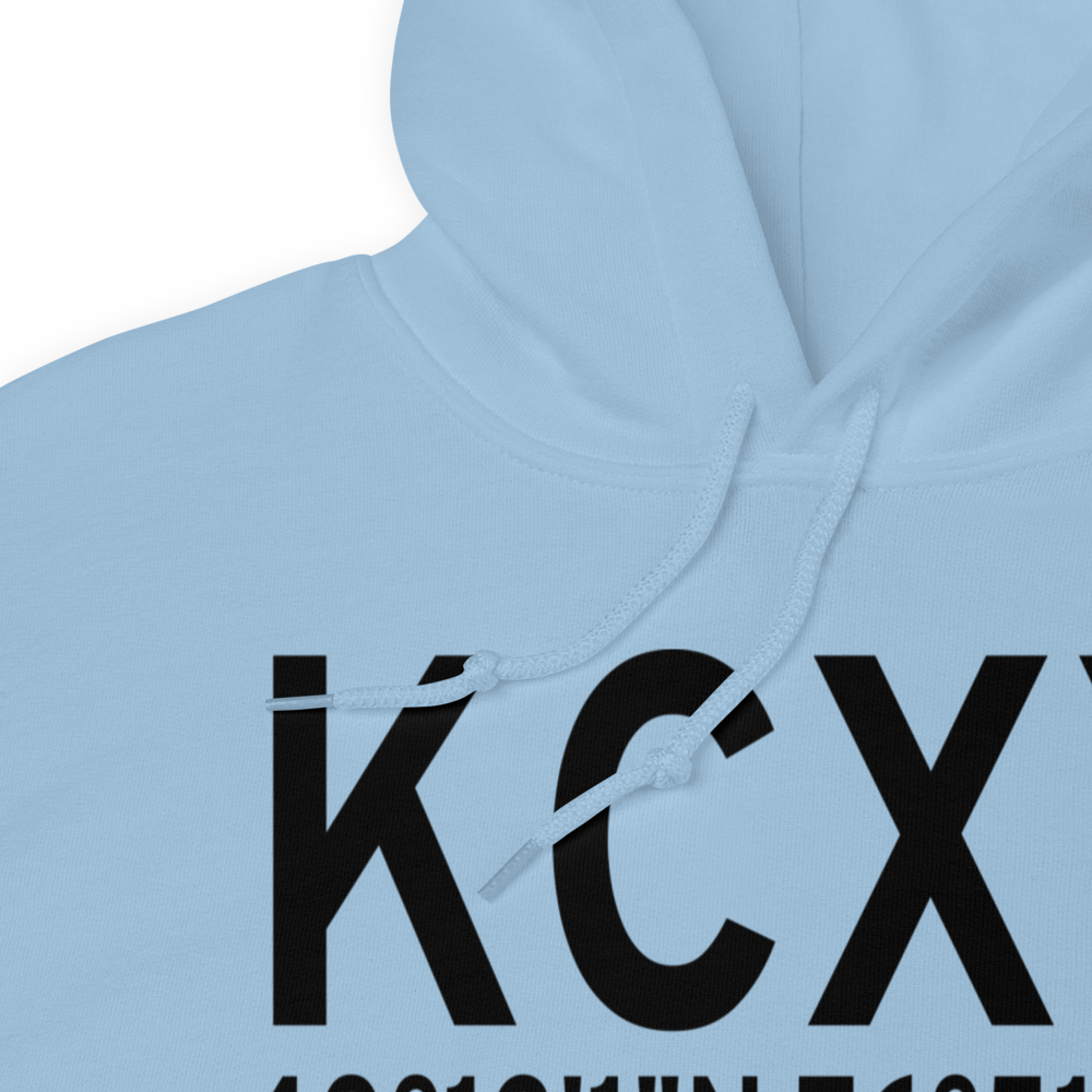 Capital City Airport (KCXY) ICAO Hoodie Sweatshirt 