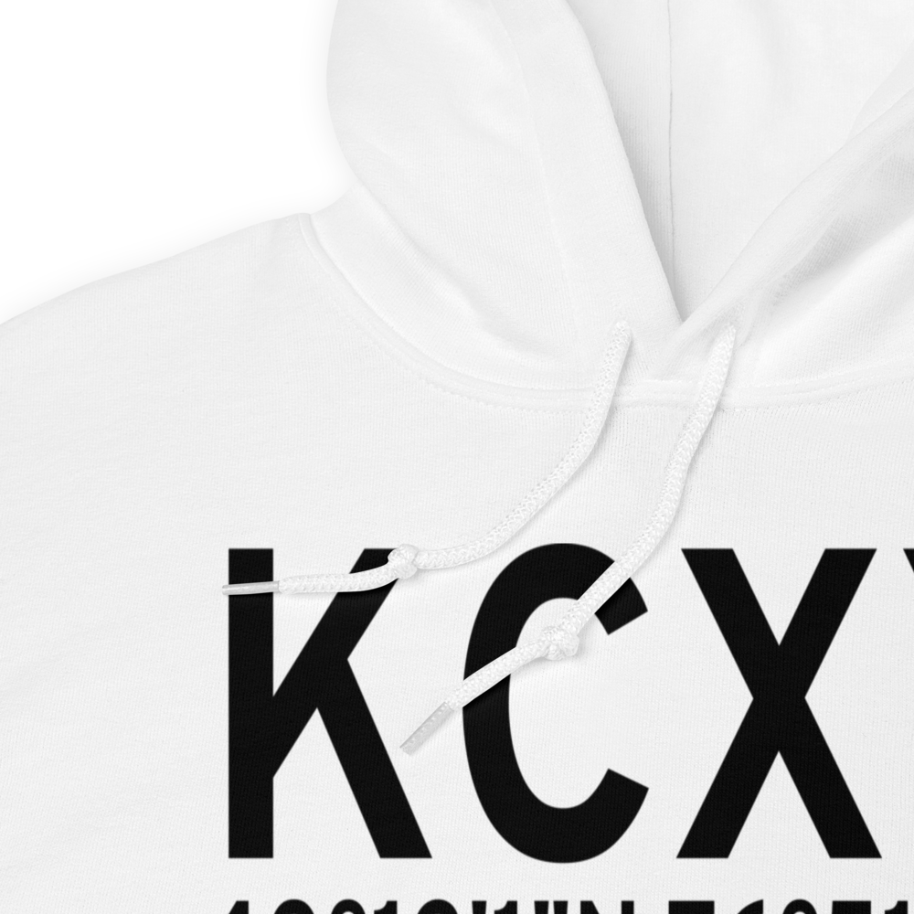 Capital City Airport (KCXY) ICAO Hoodie Sweatshirt 