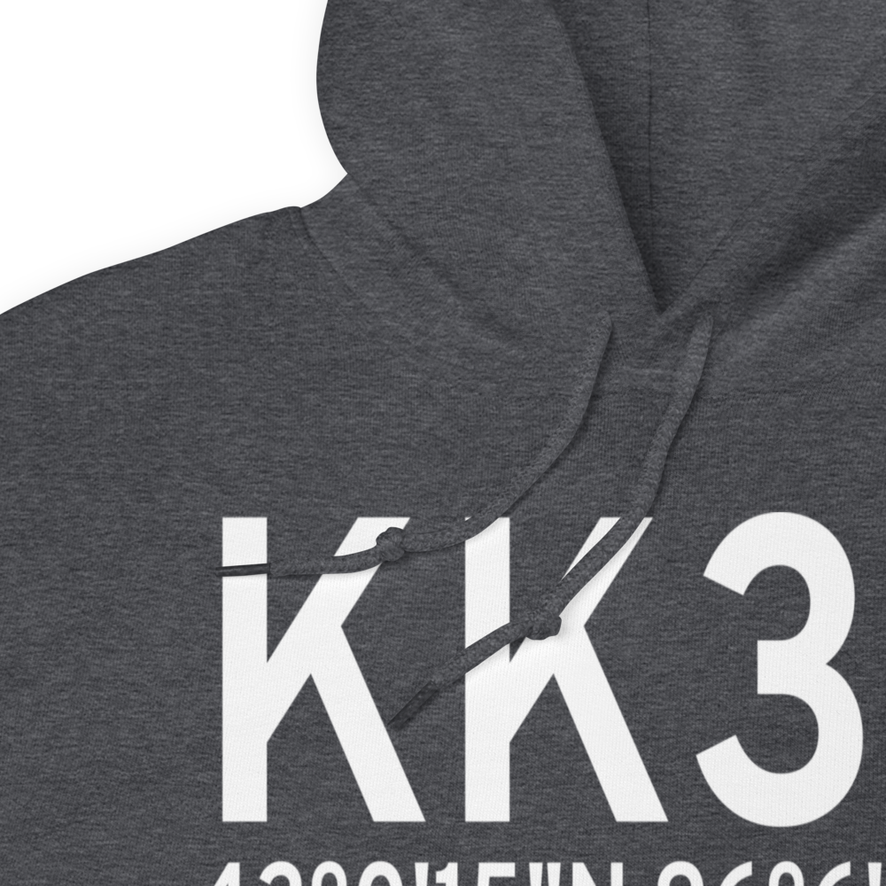 Onawa Municipal Airport (KK36) ICAO Hoodie Sweatshirt 