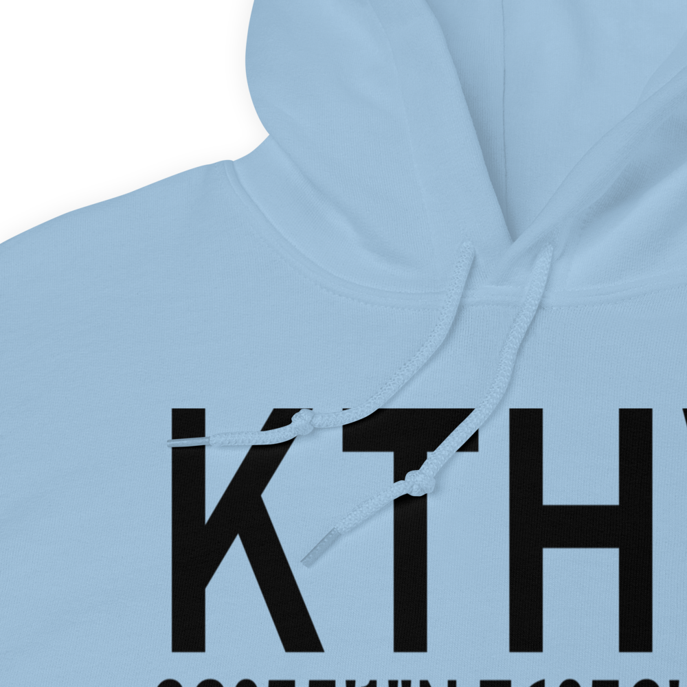 York Airport (KTHV) ICAO Hoodie Sweatshirt 