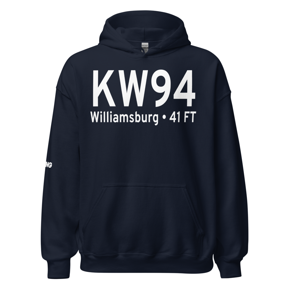 Camp Peary Landing Strip (KW94) ICAO Hoodie Sweatshirt 