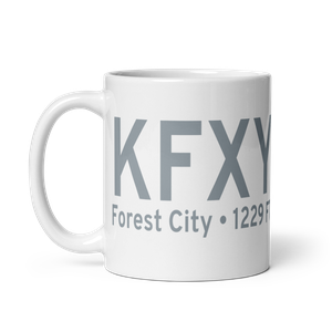 Forest City Municipal Airport (KFXY) ICAO Mug