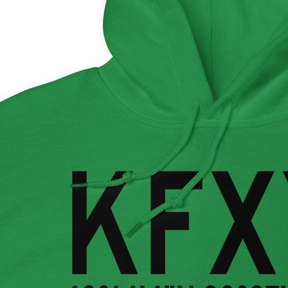 Forest City Municipal Airport (KFXY) ICAO Hoodie Sweatshirt 