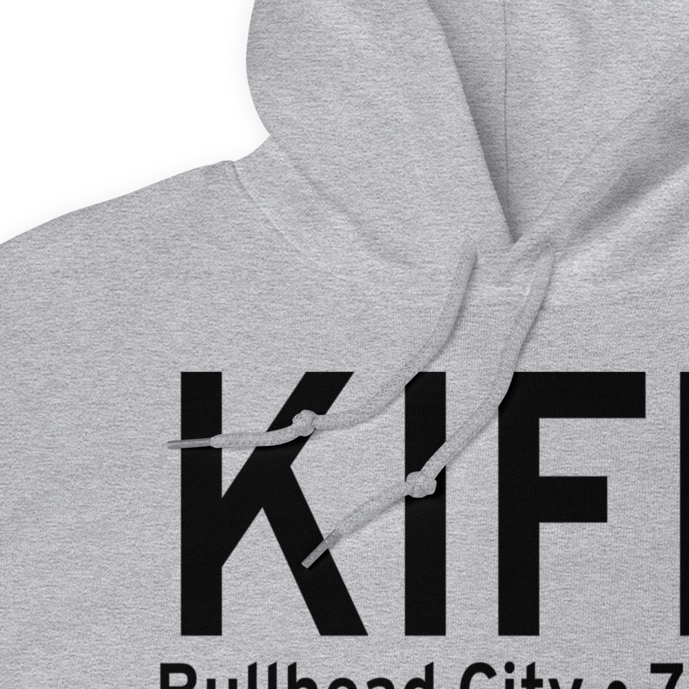 Laughlin Bullhead International Airport (KIFP) ICAO Hoodie Sweatshirt 