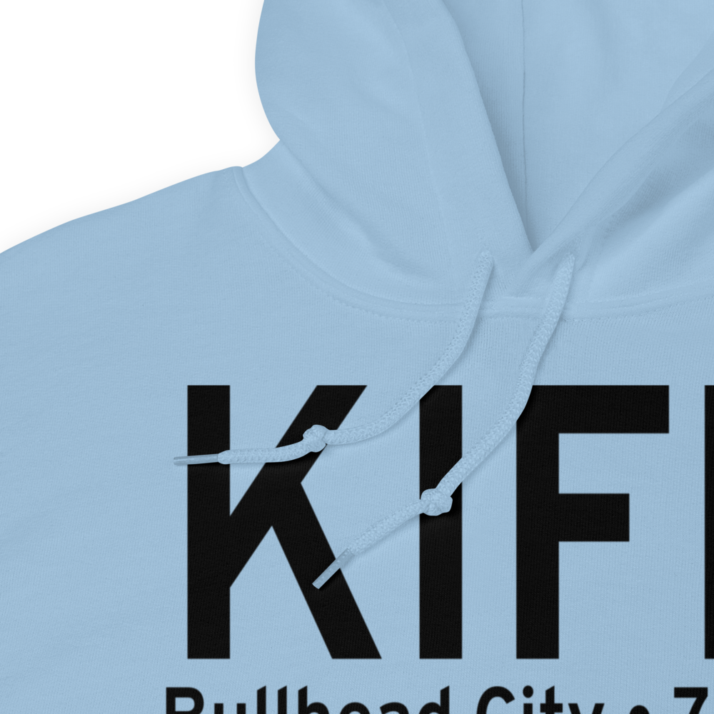 Laughlin Bullhead International Airport (KIFP) ICAO Hoodie Sweatshirt 