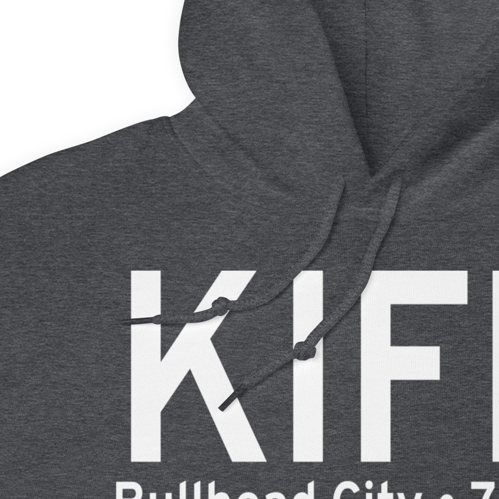 Laughlin Bullhead International Airport (KIFP) ICAO Hoodie Sweatshirt 