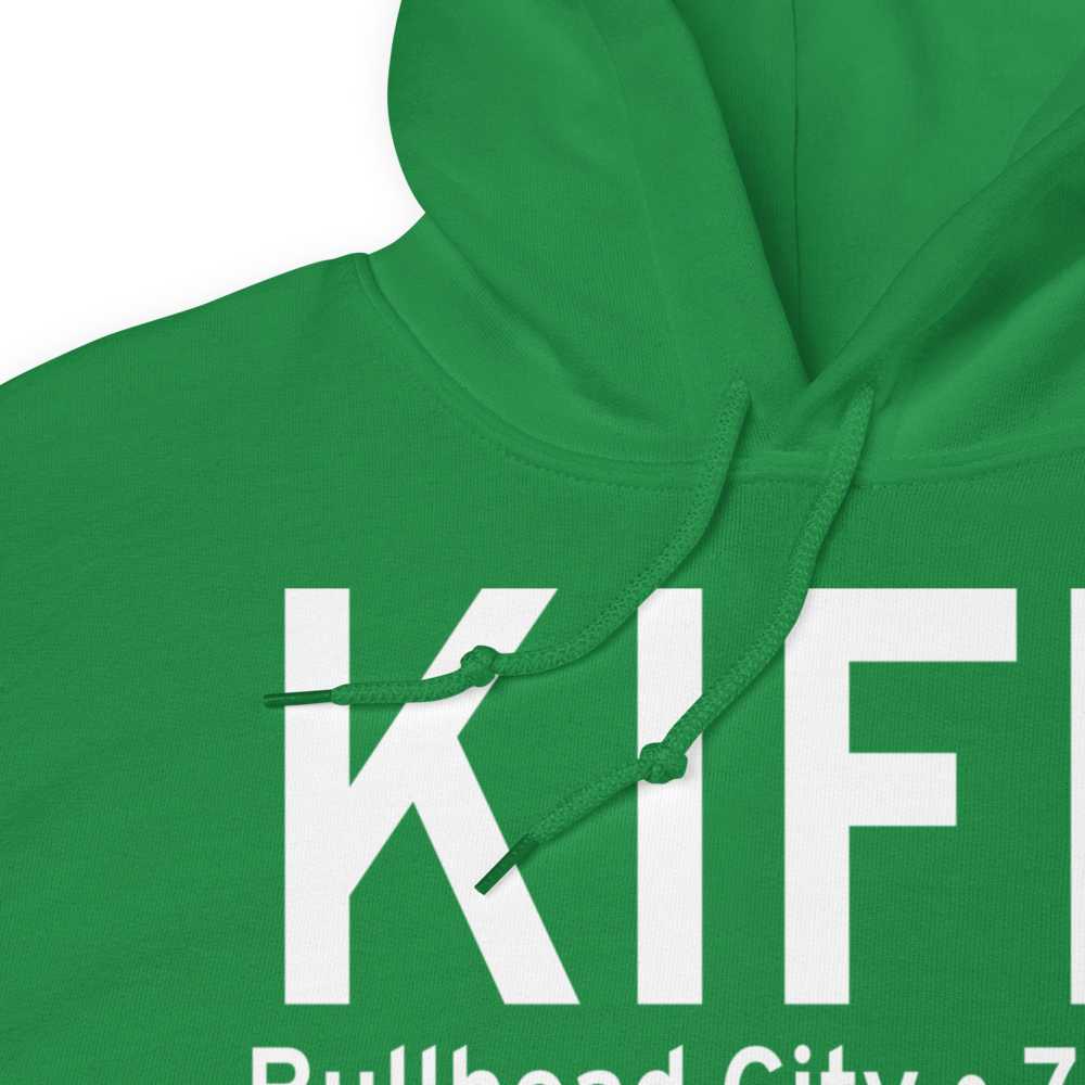 Laughlin Bullhead International Airport (KIFP) ICAO Hoodie Sweatshirt 