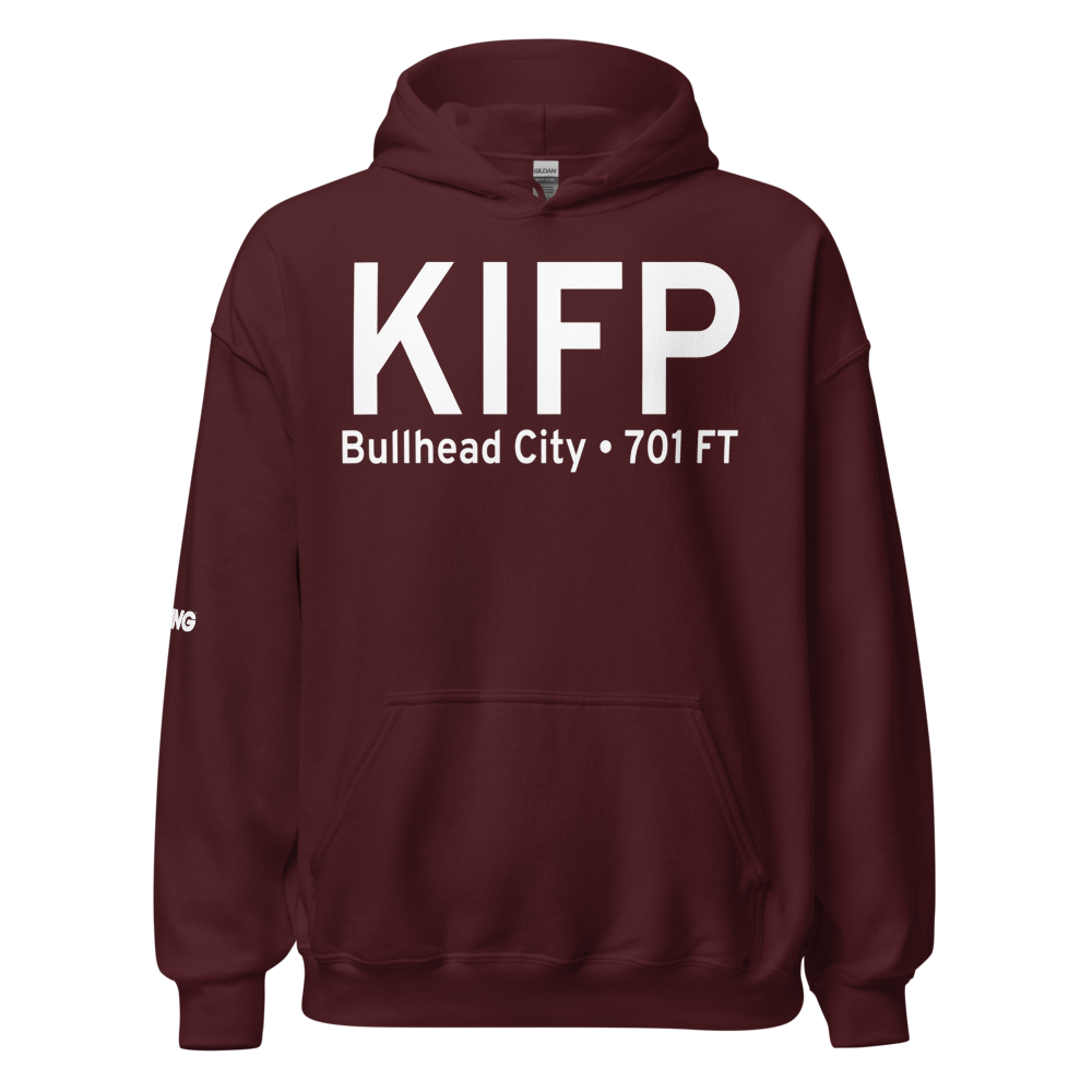 Laughlin Bullhead International Airport (KIFP) ICAO Hoodie Sweatshirt 