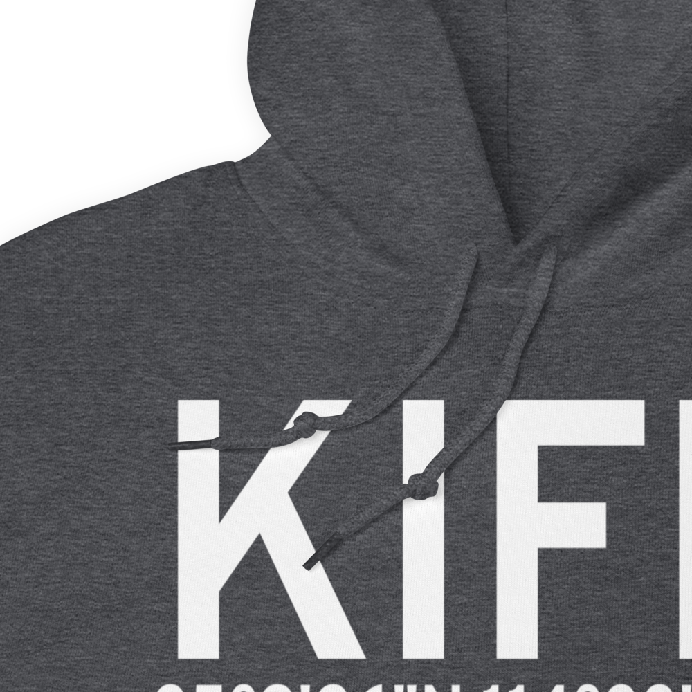 Laughlin Bullhead International Airport (KIFP) ICAO Hoodie Sweatshirt 