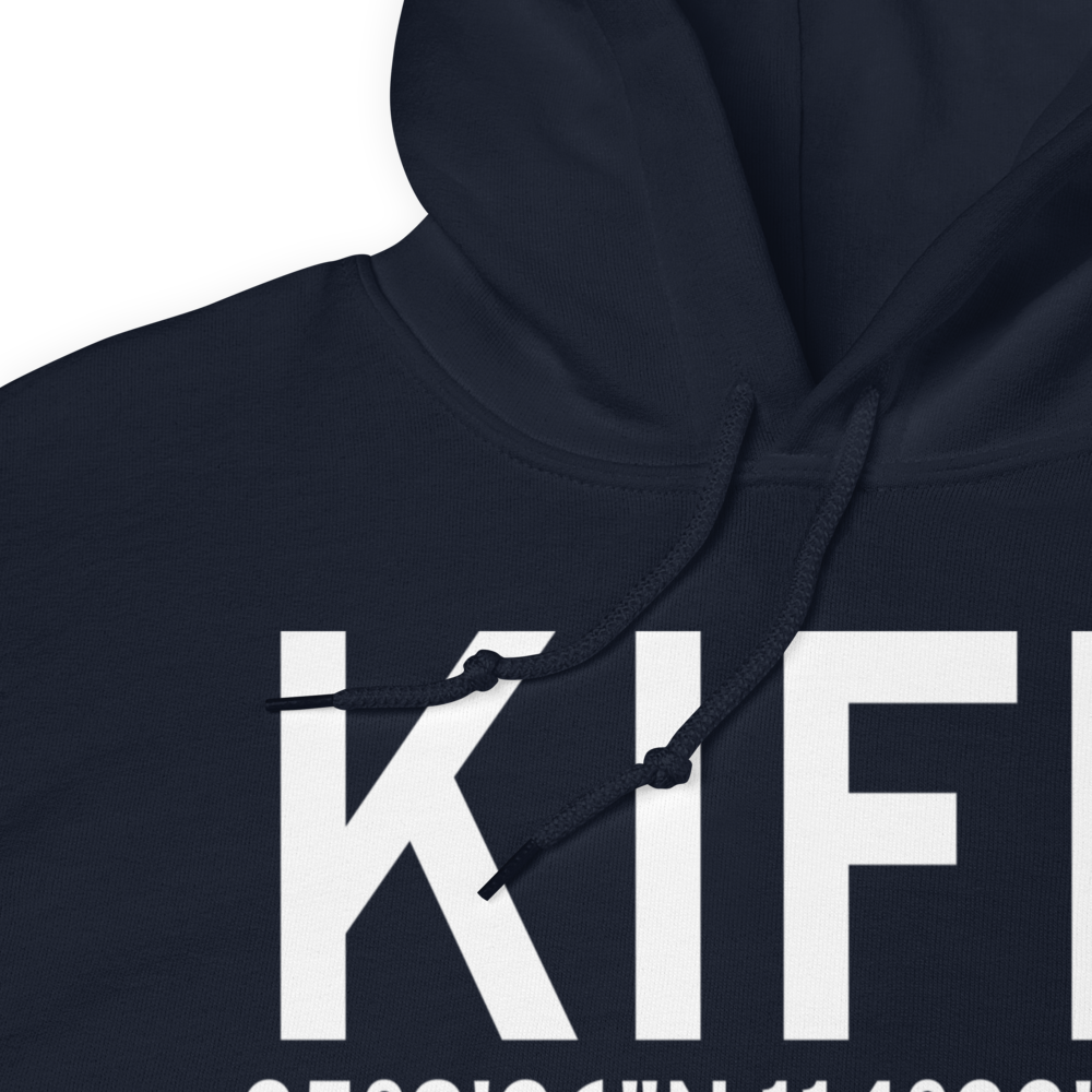 Laughlin Bullhead International Airport (KIFP) ICAO Hoodie Sweatshirt 