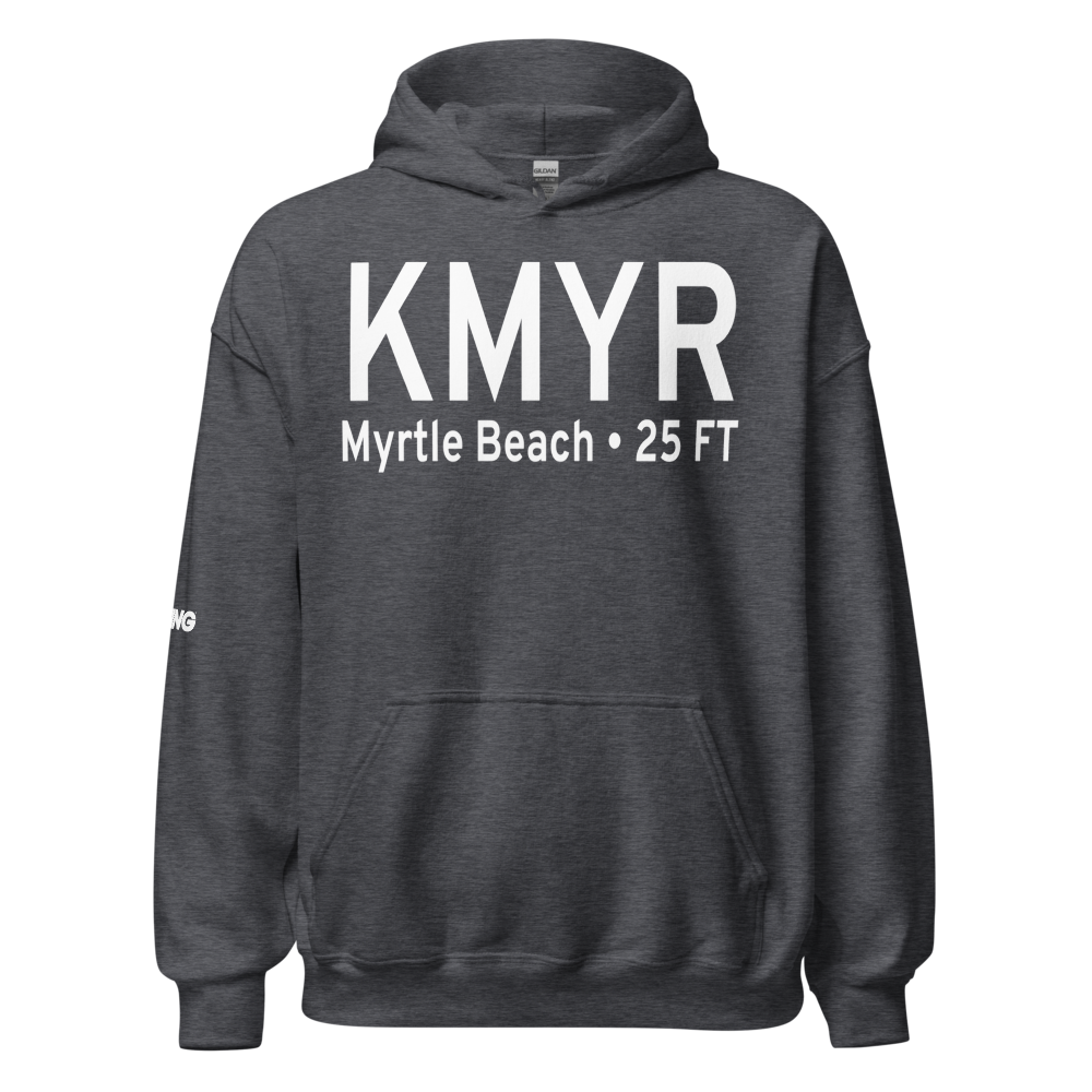 Myrtle Beach International Airport (KMYR) ICAO Hoodie Sweatshirt 
