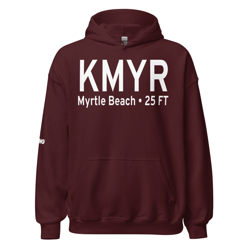 Myrtle Beach International Airport (KMYR) ICAO Hoodie Sweatshirt 