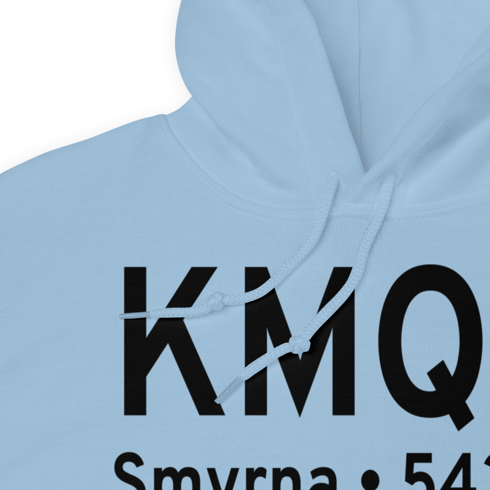 Smyrna Airport (KMQY) ICAO Hoodie Sweatshirt 