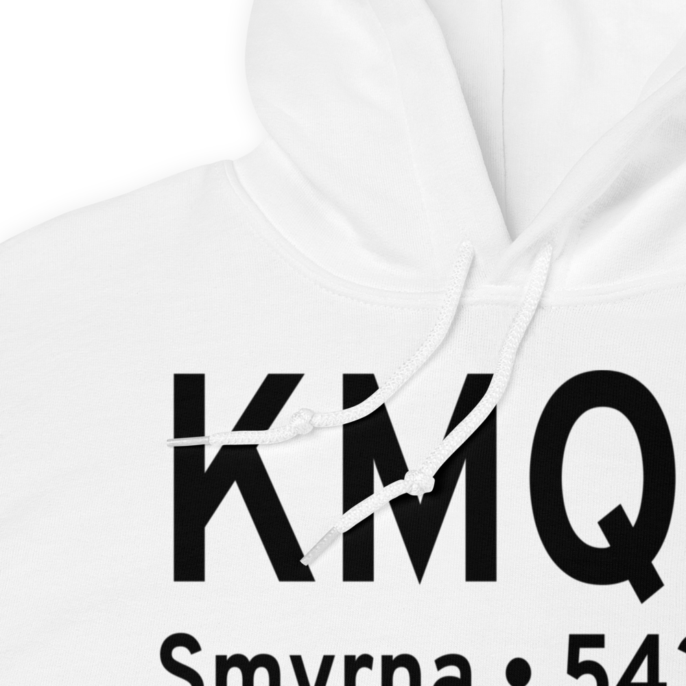 Smyrna Airport (KMQY) ICAO Hoodie Sweatshirt 