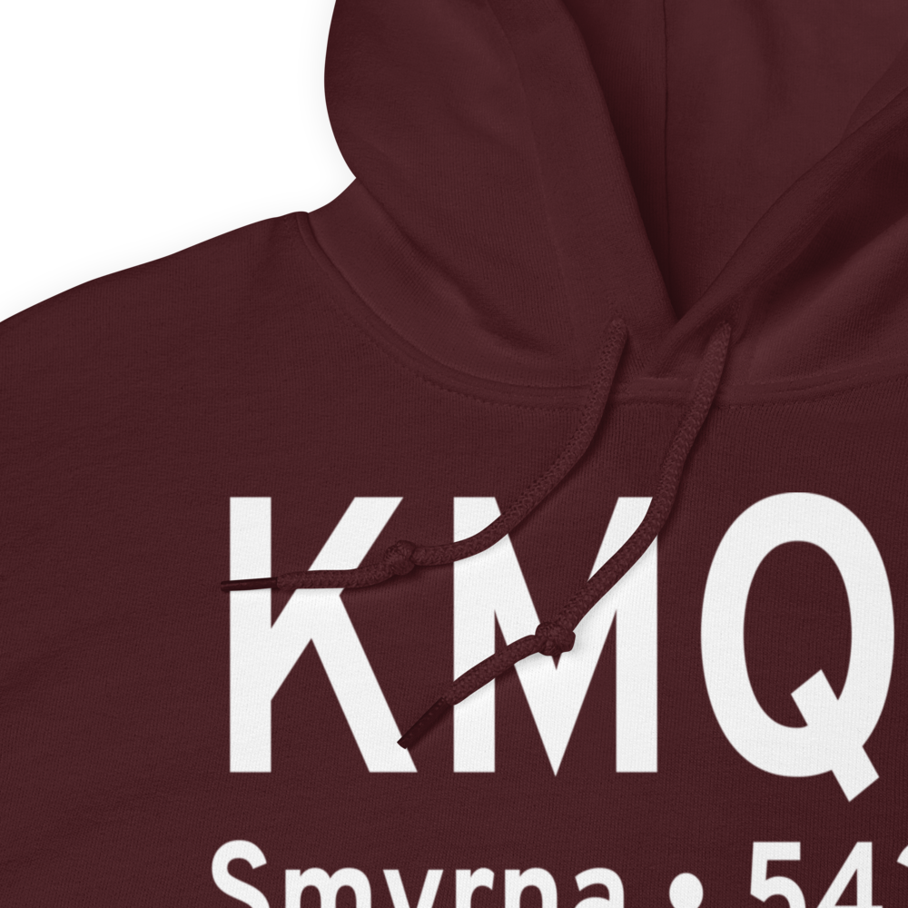 Smyrna Airport (KMQY) ICAO Hoodie Sweatshirt 