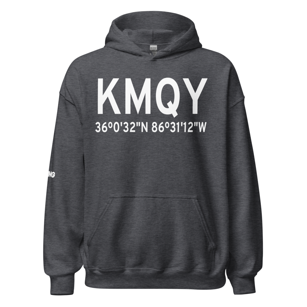 Smyrna Airport (KMQY) ICAO Hoodie Sweatshirt 