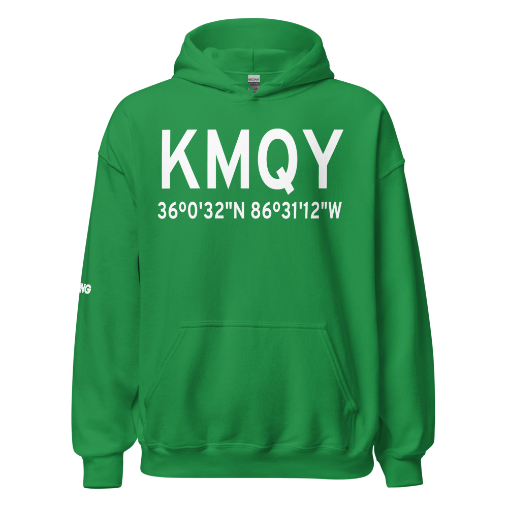Smyrna Airport (KMQY) ICAO Hoodie Sweatshirt 