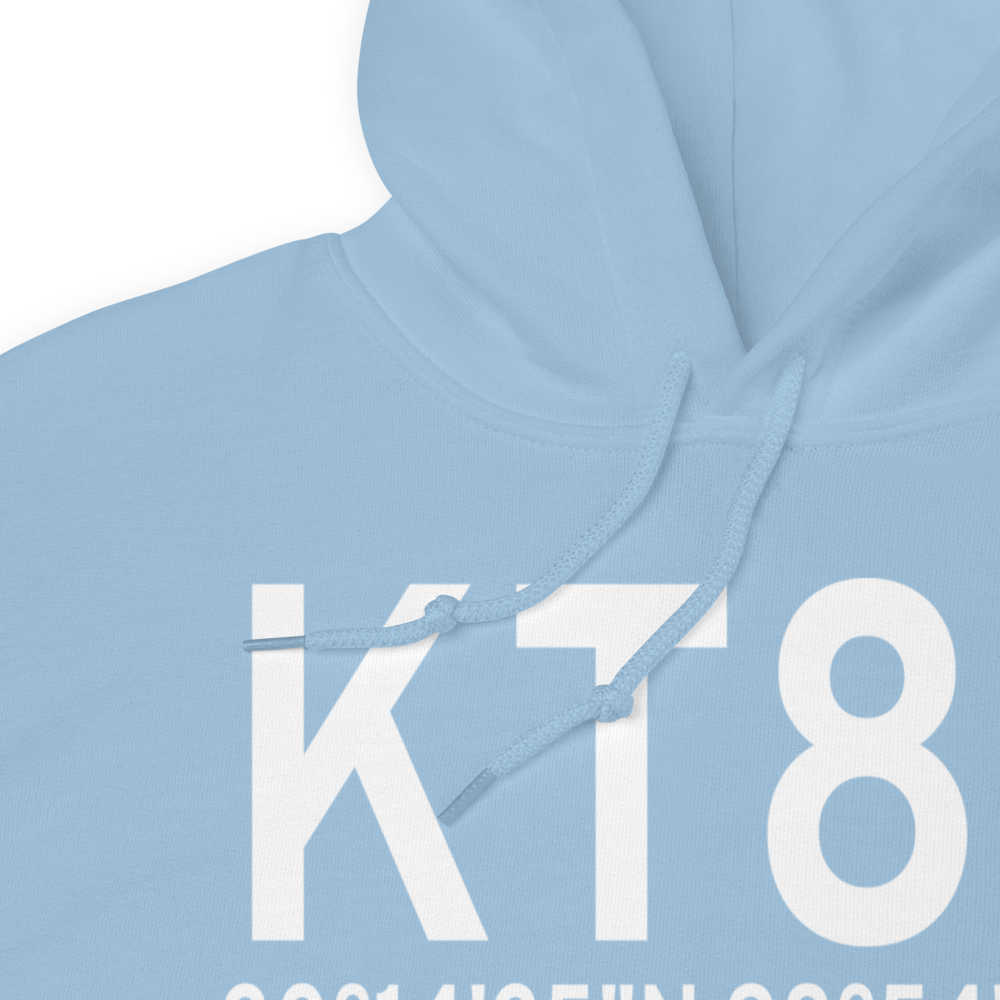 Gillespie County Airport (KT82) ICAO Hoodie Sweatshirt 