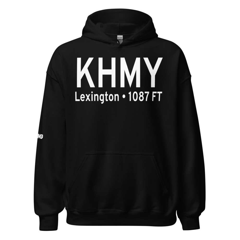 Muldrow Army Heliport (KHMY) ICAO Hoodie Sweatshirt 