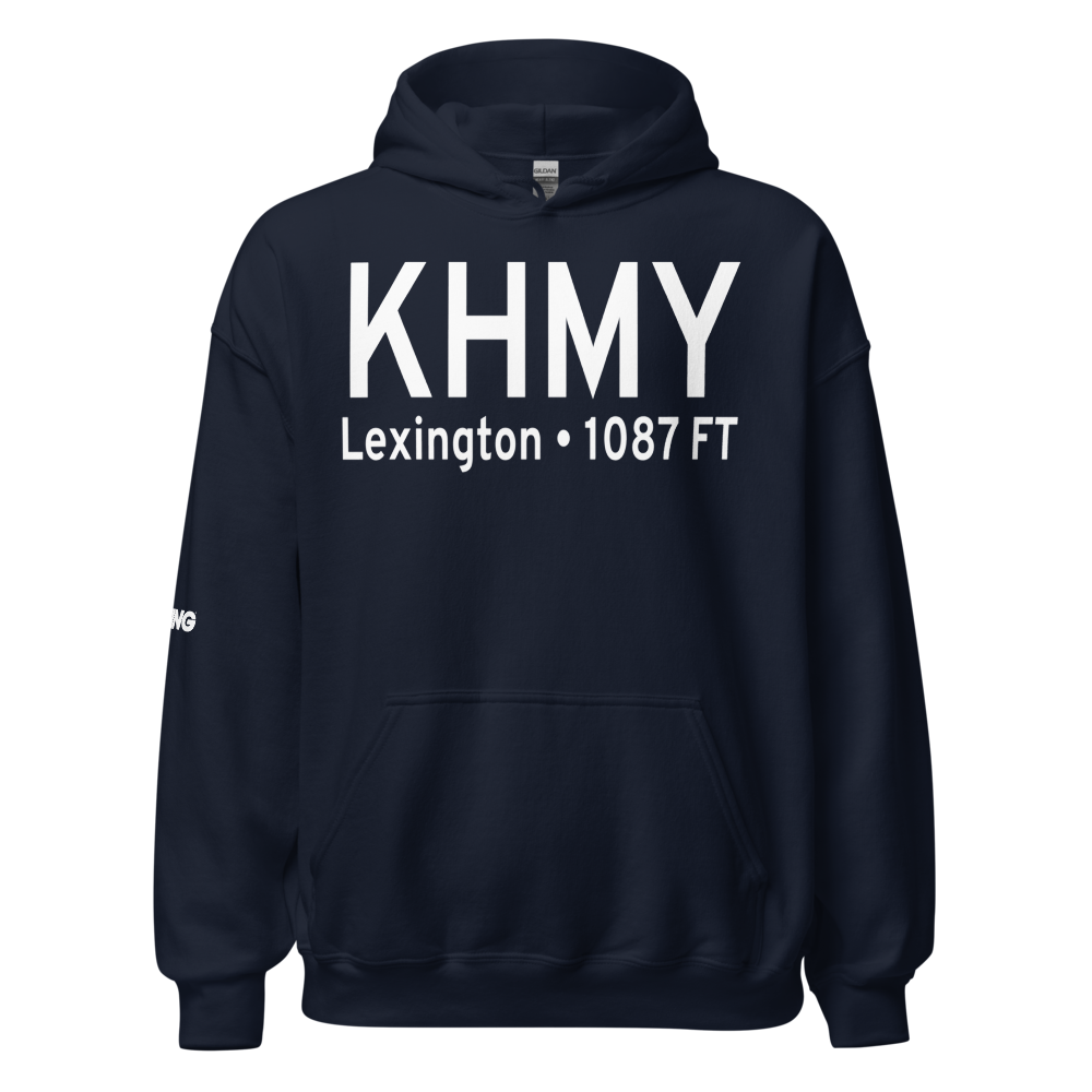 Muldrow Army Heliport (KHMY) ICAO Hoodie Sweatshirt 