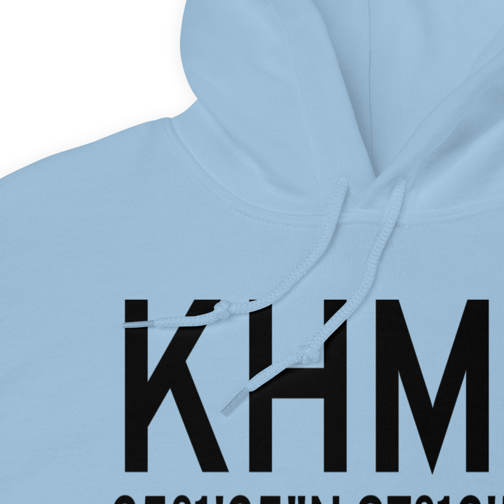 Muldrow Army Heliport (KHMY) ICAO Hoodie Sweatshirt 