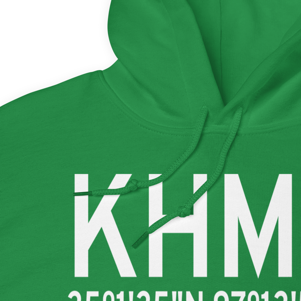 Muldrow Army Heliport (KHMY) ICAO Hoodie Sweatshirt 