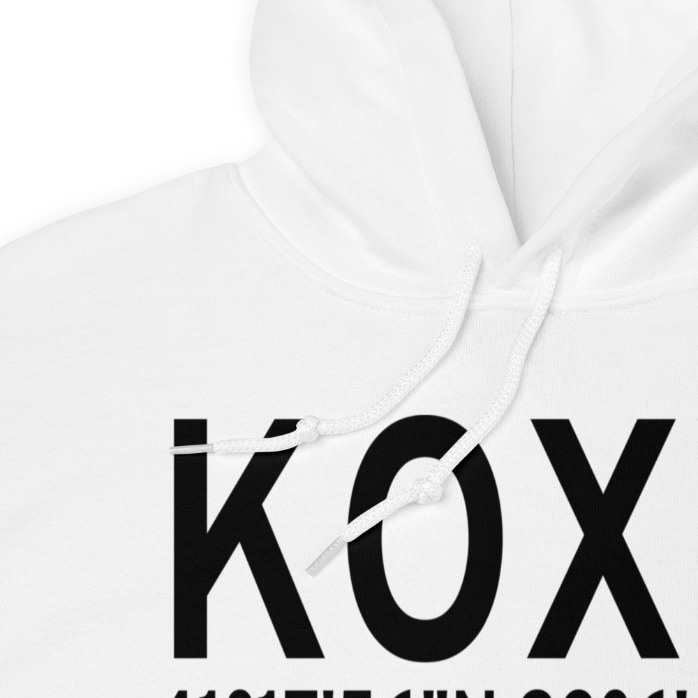 Knoxville Municipal Airport (KOXV) ICAO Hoodie Sweatshirt 