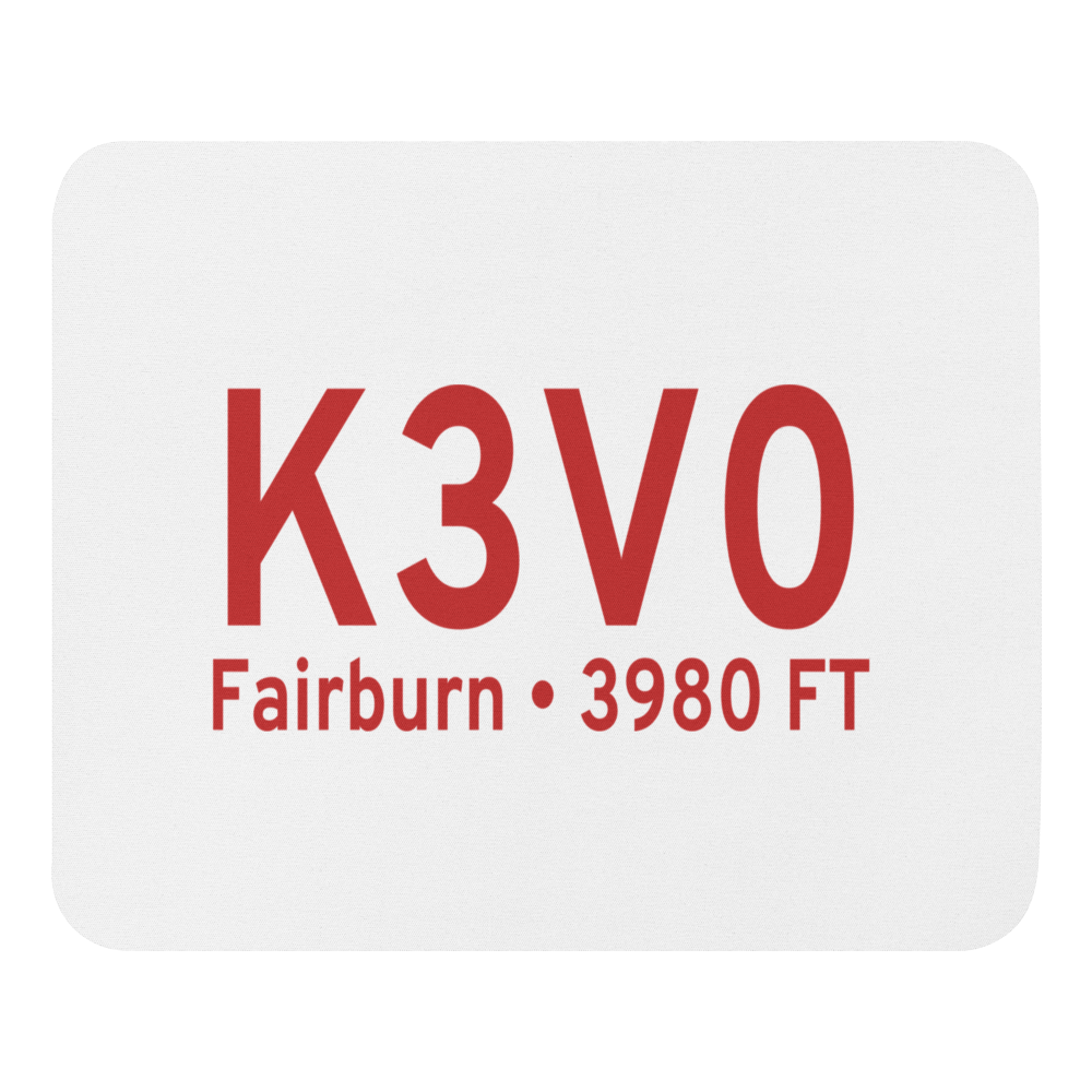 Custer State Park Airport (K3V0) ICAO  Mouse Pad 